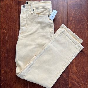 Banana Republic High Rise Straight Ankle Jeans